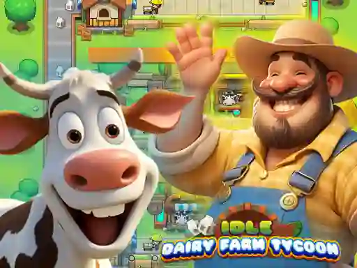 Mchezo Idle Dairy Farm Tycoon online