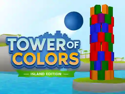 Mchezo Tower of Colors Island Edition online