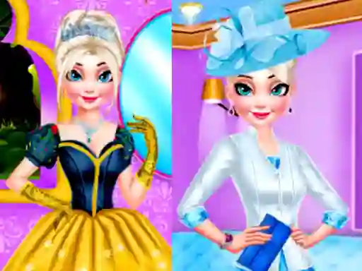 Mchezo Royal Queen vs Modern Queen online