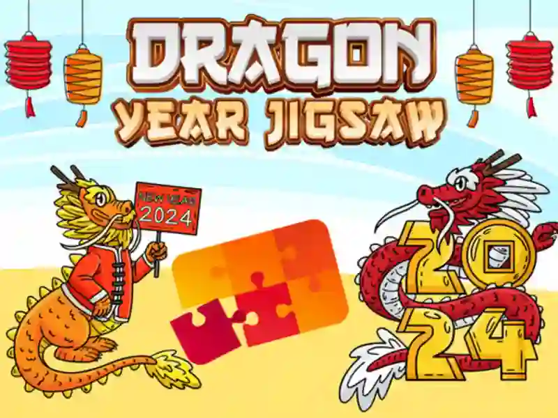 Mchezo Dragon Year Jigsaw online