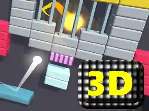 Mchezo Brick Breaker 3d online