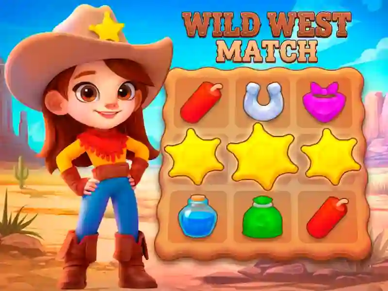 Mchezo Wild West Match online