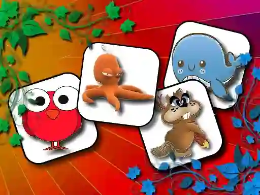 Mchezo Funny Animals Memory online