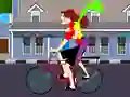Mchezo Cycling Kiss online