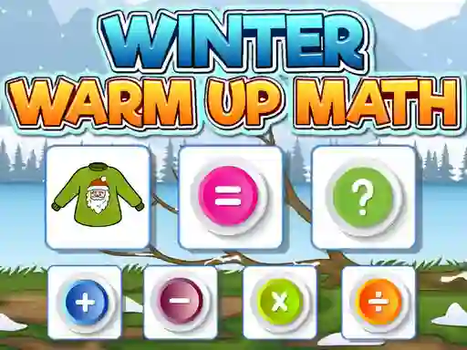 Mchezo Winter Warm Up Math online