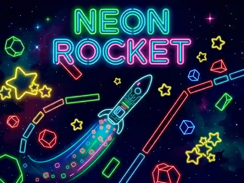 Mchezo Neon Rocket online