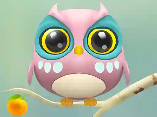 Mchezo Cute Owl Puzzle online