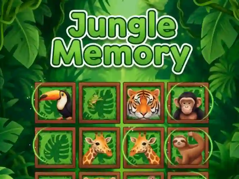Mchezo Jungle Memory online