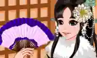 Mchezo Kimono Cutie Dress Up online