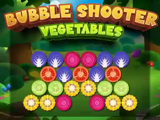 Mchezo Bubble Shooter Vegetables online