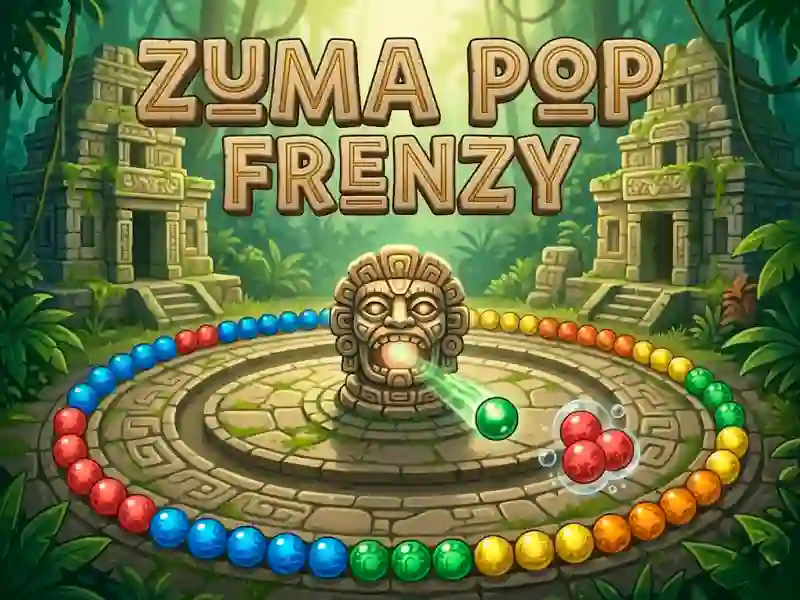 Mchezo Zuma Pop Frenzy online