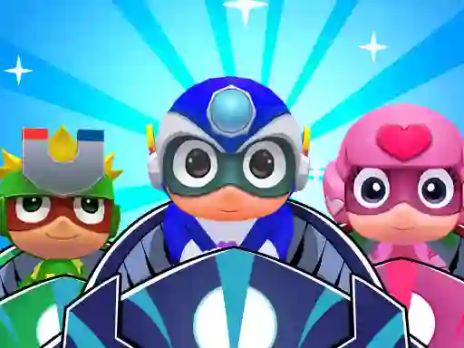 Mchezo Masks Heroes Racing Kid online