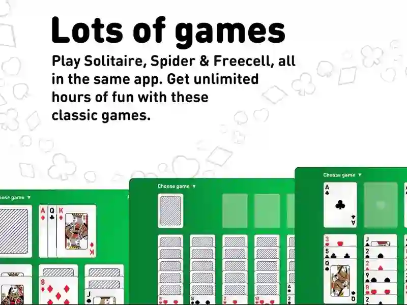 Mchezo Solitaire collection: klondike, spider & freecell online