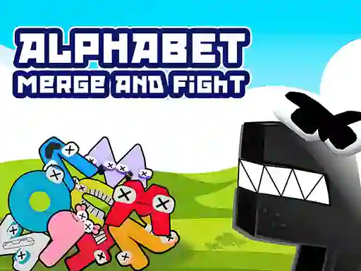 Mchezo Alphabet Merge And Fight online