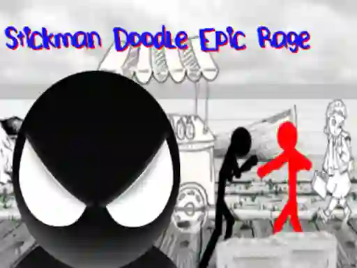 Mchezo Stickman Doodle Epic Rage online