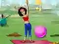Mchezo Funny Yoga online