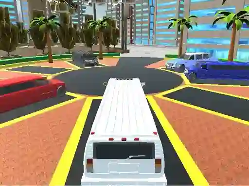 Mchezo Luxury Limo Taxi Driver City online