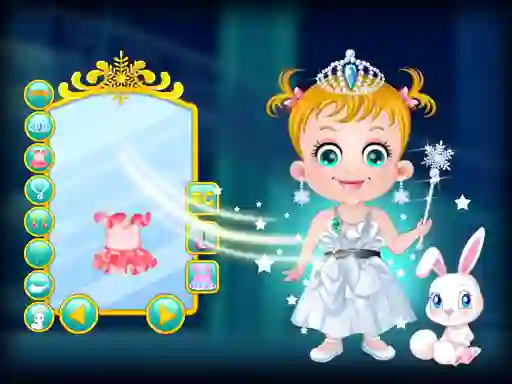 Mchezo Baby Hazel Ice Princess Dressup online