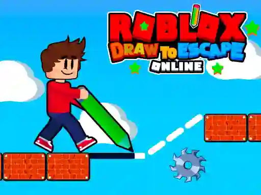 Mchezo Roblox Draw to Escape Online online