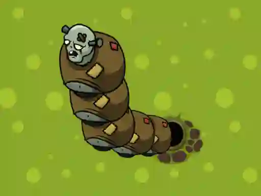 Mchezo Zombie Worms online
