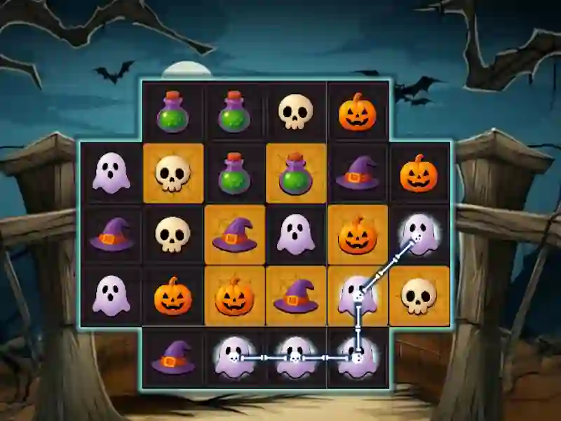 Mchezo Spooky Chains online