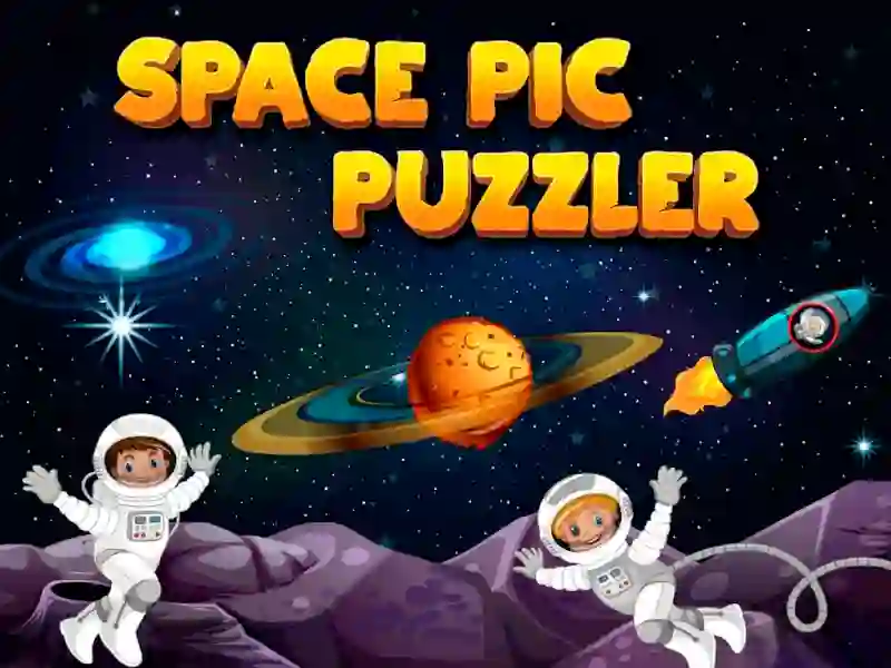 Mchezo Space Pic Puzzler online