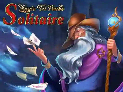 Mchezo Magic Tri Peaks Solitaire online