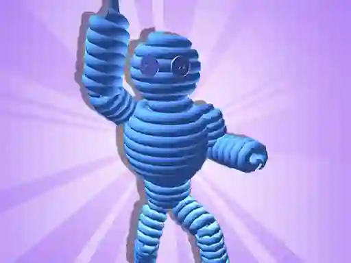 Mchezo Rope Man Rush 3d online
