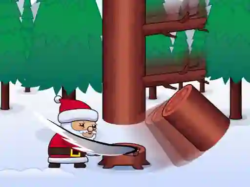 Mchezo Lumberjack Santa online