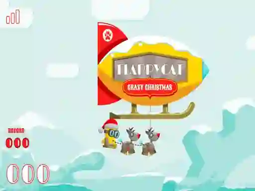 Mchezo FlappyCat Crazy Christmas online