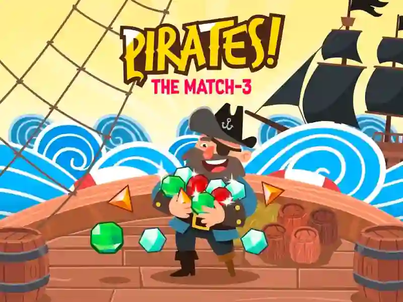 Mchezo Pirates! The Match-3 online