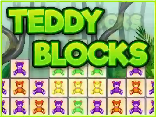 Mchezo Teddy blocks online