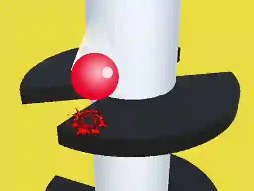 Mchezo Helix Jump Ball online