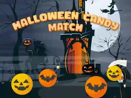 Mchezo Halloween Candy Match online