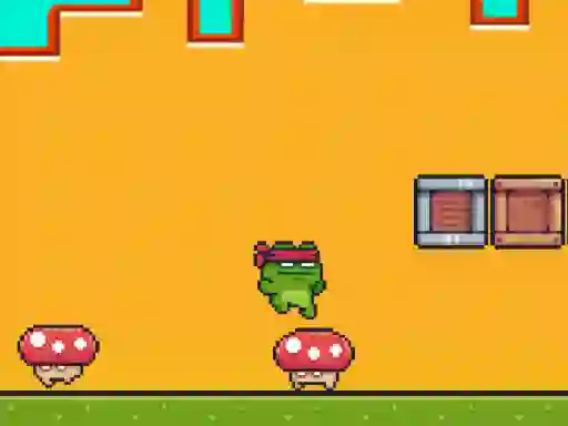 Mchezo Ninja Frog Adventure online