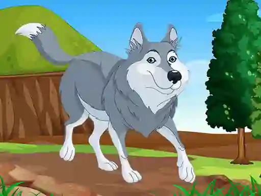 Mchezo Wolf Jigsaw online