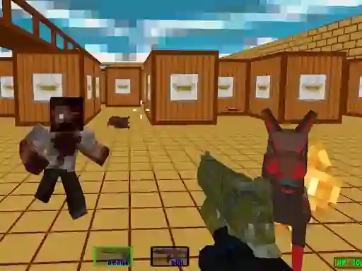 Mchezo Pixel Swat Zombie Survival online