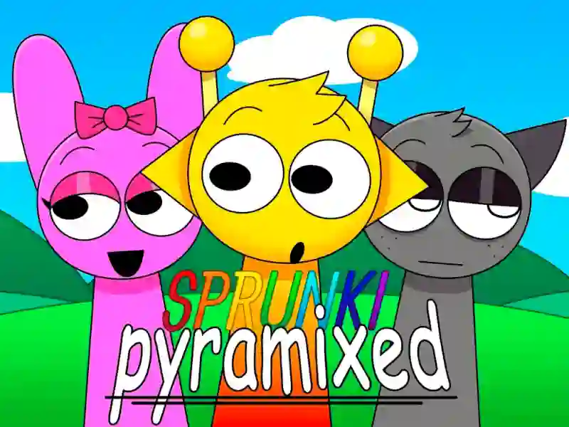 Mchezo Sprunki Pyramixed online