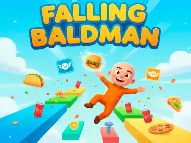 Mchezo Falling Baldman online