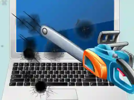 Mchezo Whack the Laptop online