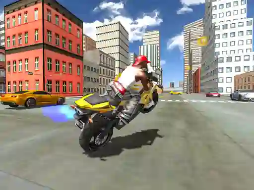 Mchezo Motorbike Simulator Stunt Racing online