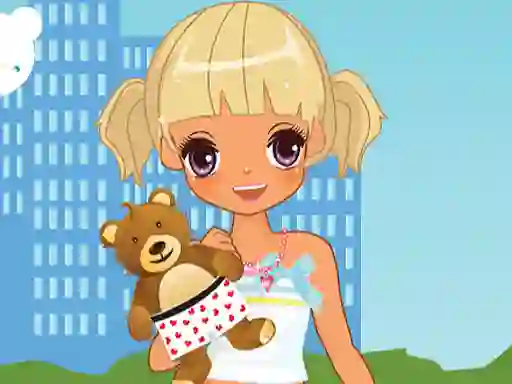 Mchezo Little Girl Dress Up online
