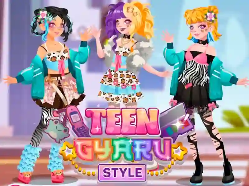 Mchezo Teen Gyaru Style online