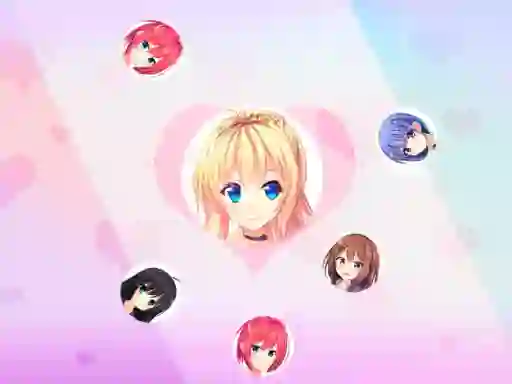 Mchezo Anime Love Balls Girls online