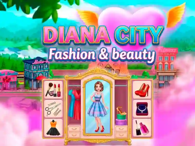 Mchezo Diana City Fashion & beauty online