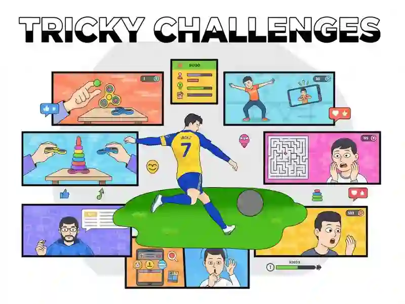 Mchezo Tricky Challenges online