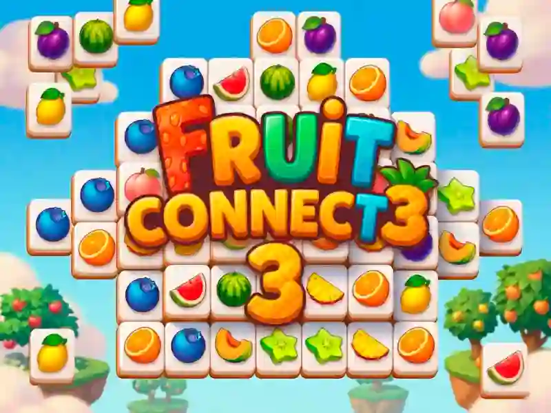 Mchezo Fruit Connect 3 online