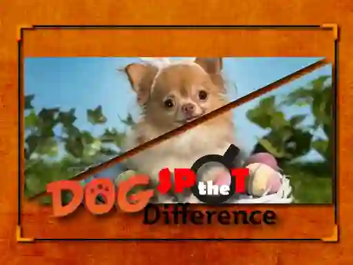 Mchezo Dog Spot The Difference online