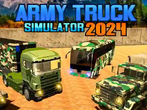 Mchezo Army Truck Simulator 2024 online