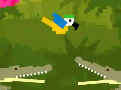 Mchezo Blocky Bird online
